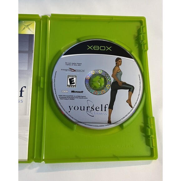 Yourself Fitness - Original Xbox Game - Complete with Manual Tested - Picture 5 of 8